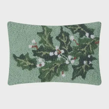 Holly Berry Hook Pillow
