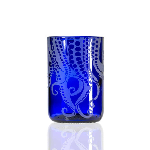 Oscar Octopus 12oz Blue Tumbler