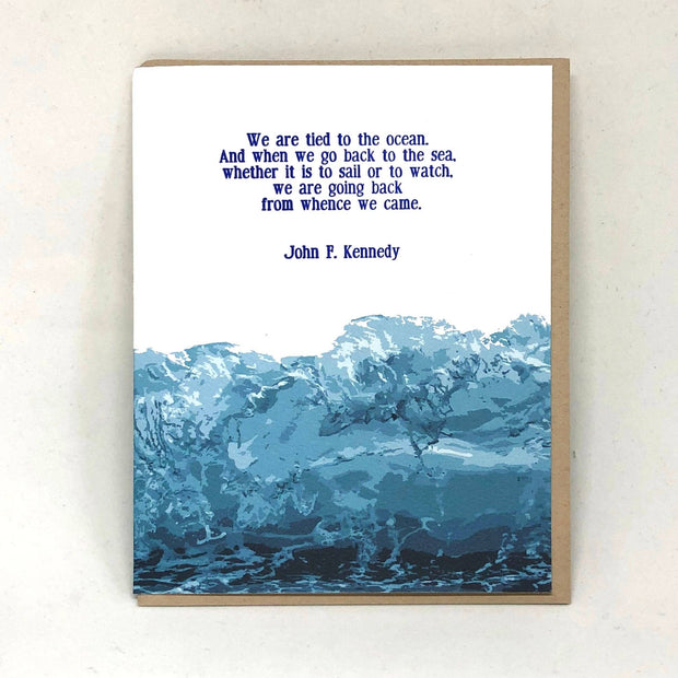We are Tied to the Ocean - JFK