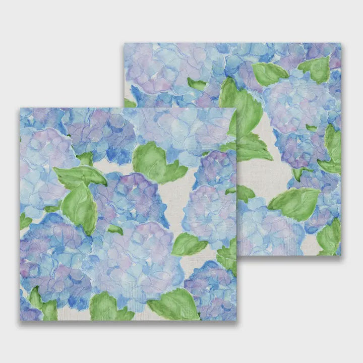 Hydrangea Bouquet Cocktail Napkin