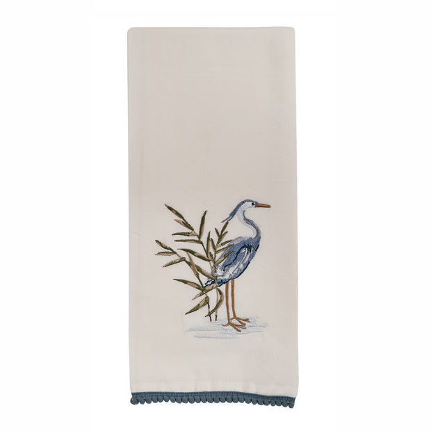 Blue Heron Dishtowel