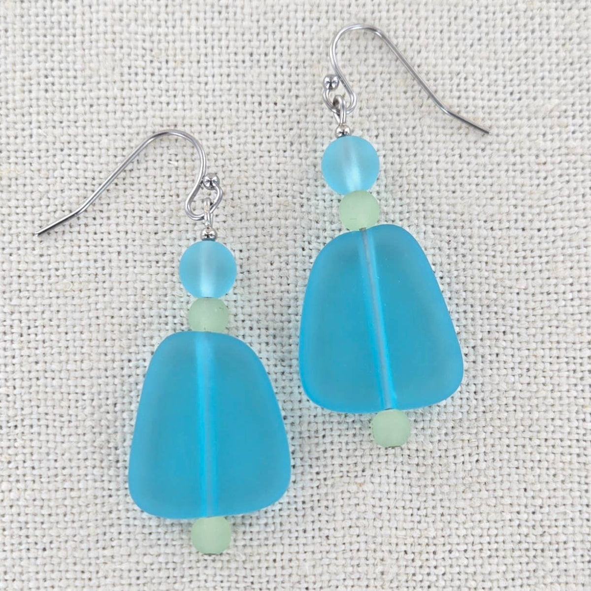 Sea Glass Earring 1707-SP