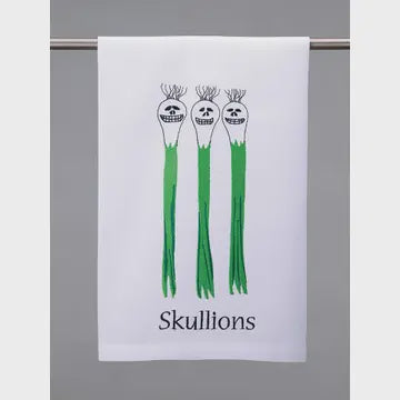 Skullions Kitchen Towel - Halloween