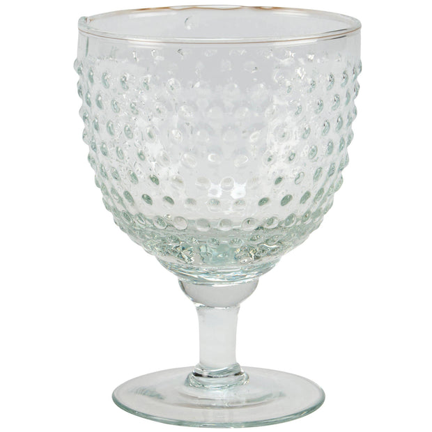 Beaded Wine Glass