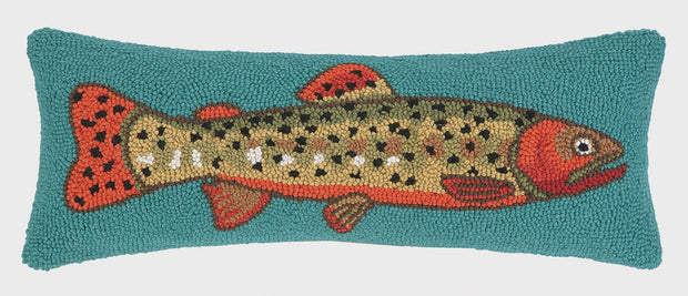 Trout Hook Pillow