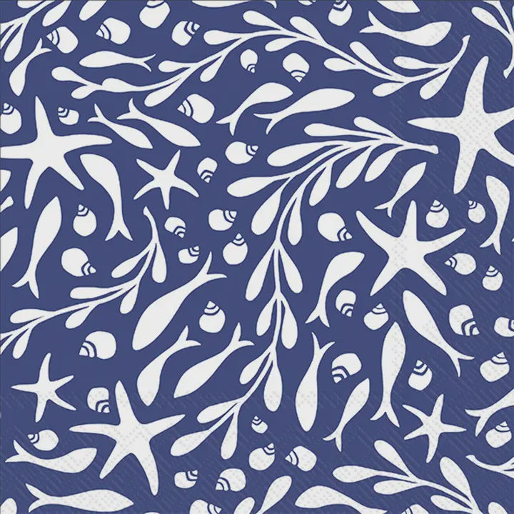Tidepool cocktail napkin