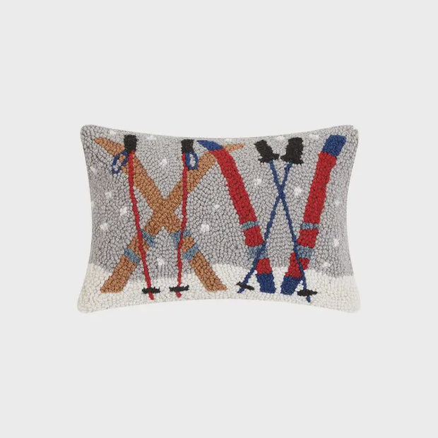 Ski Set Hook Pillow