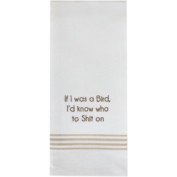 If I Was A Bird Dishtowel