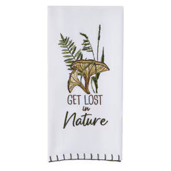 Get Lost In Nature Decorative Dishtowel