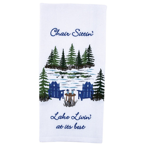 Chair Sittin' Dishtowel