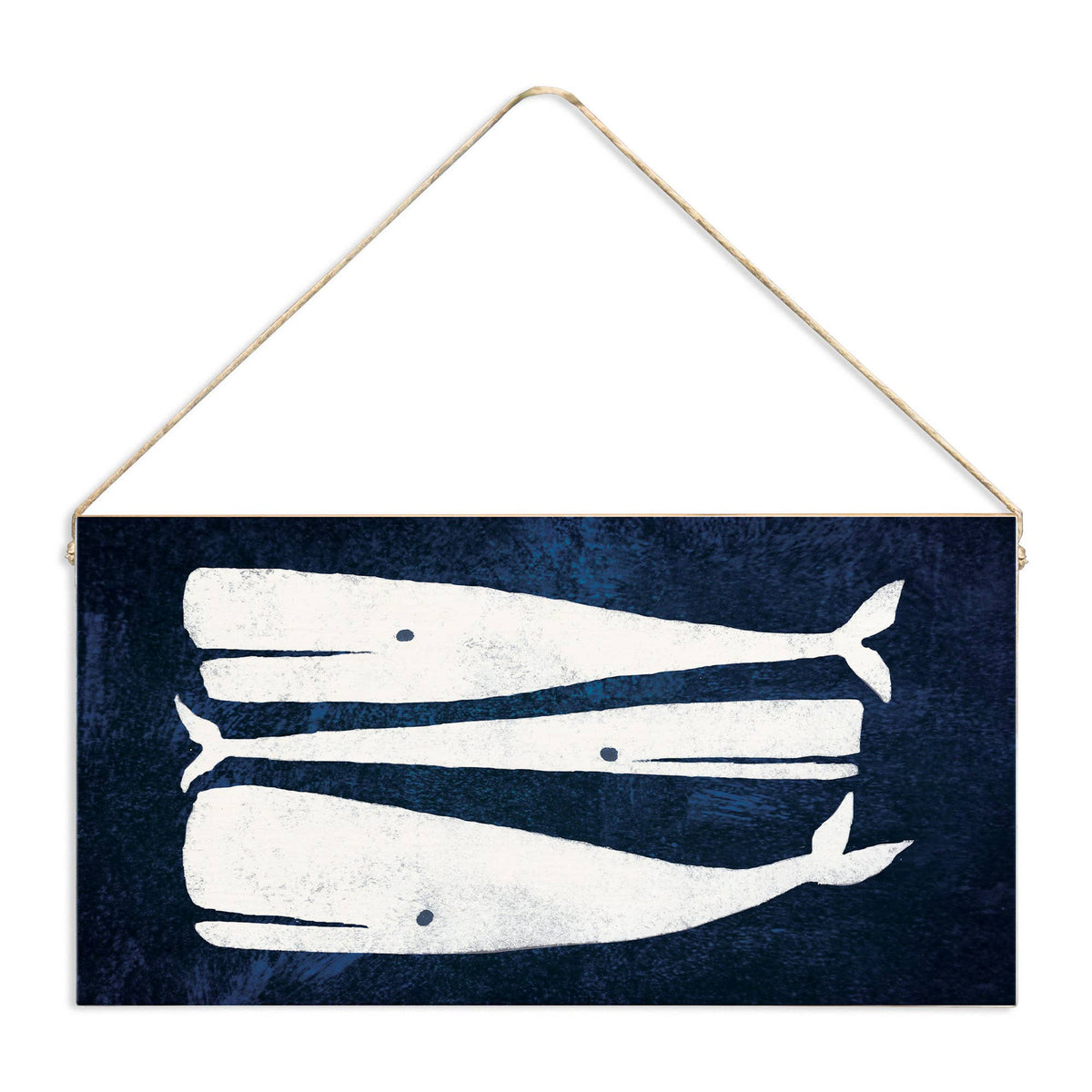 Whales Twine Sign