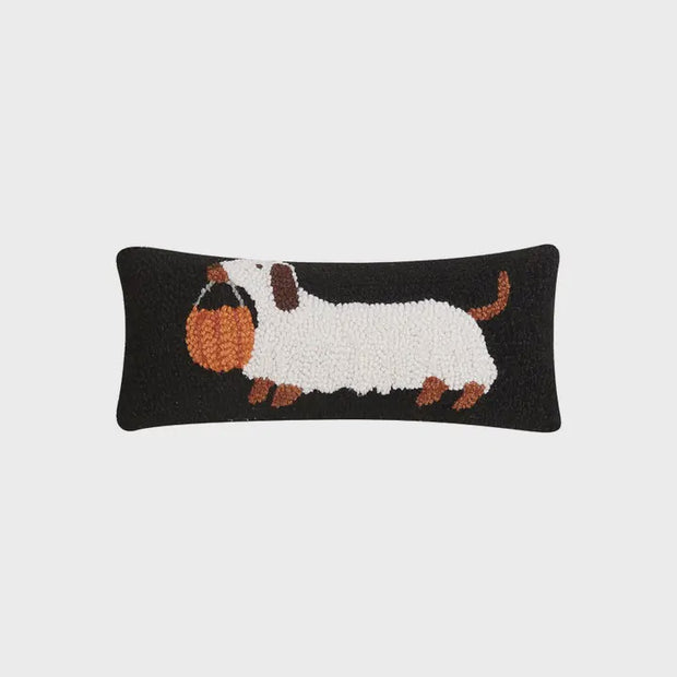 Halloween Dachshund Hook Pillow