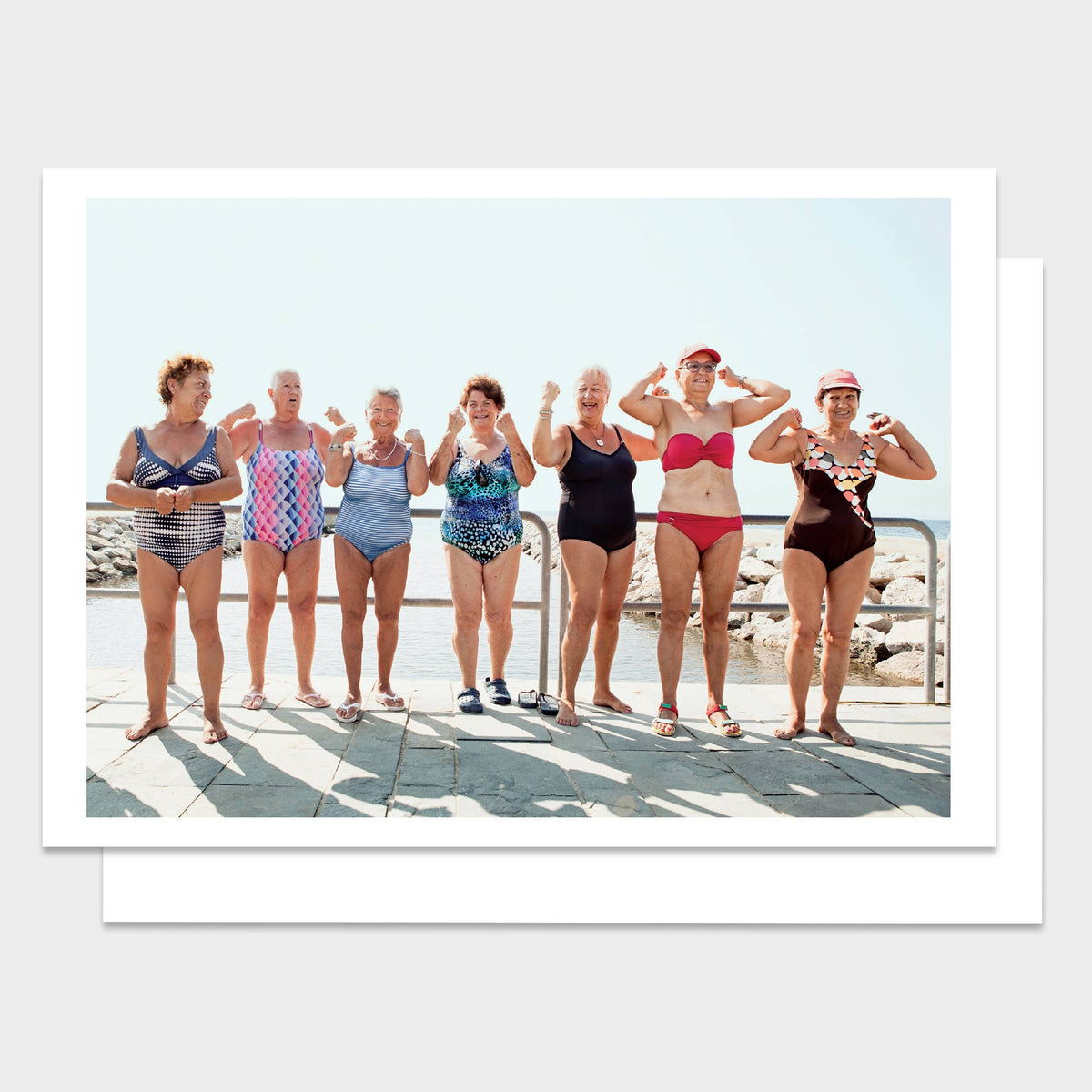 Ladies Bathing Suits Happy Birthday Greeting Card