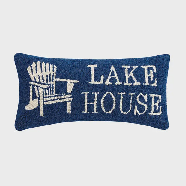 Lake House Hook Pillow