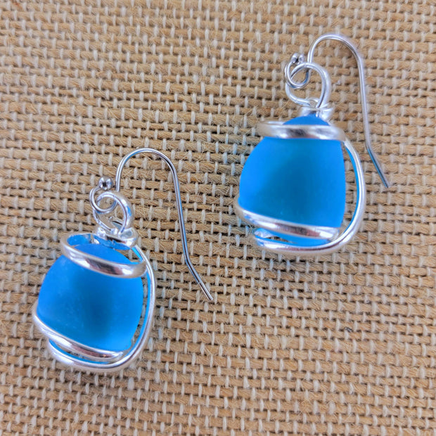 Cultured Sea Glass Earring ALP-SG-E2H