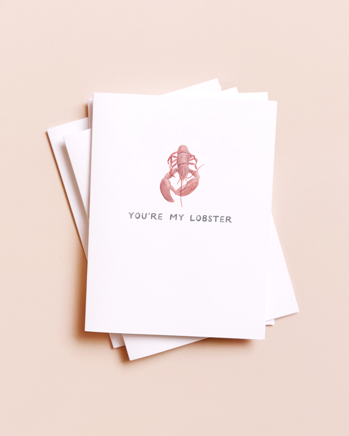 You're My Lobster — Friends TV Show Love Card