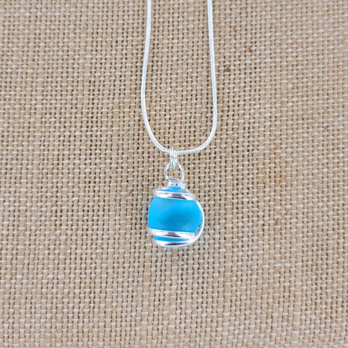 Cultured Sea Glass Pendant XCAM-PD16-SG