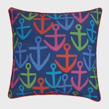 Anchor Printed Pillow - Kate Nelligan