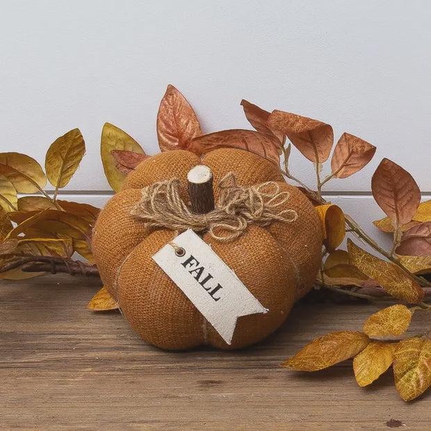 Rust Pumpkin w/Tag