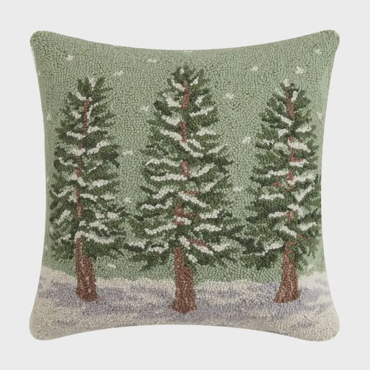 Winter Trees Hook Pillow