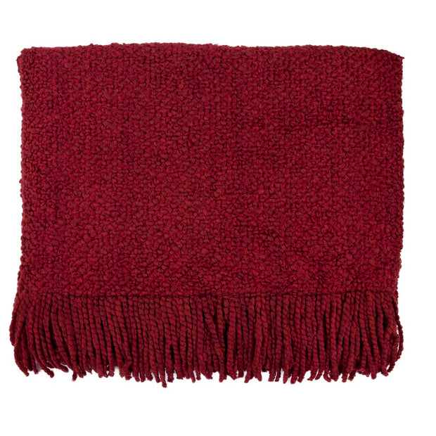 Cambell Scarlet Throw