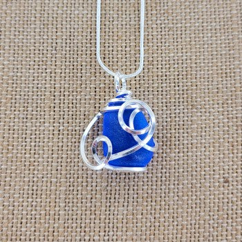 Cultured Sea Glass Pendant XCAM-PD10-SG