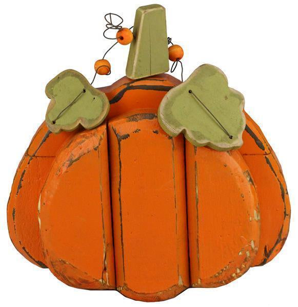 Medium Orange/Moss Green Pumpkin