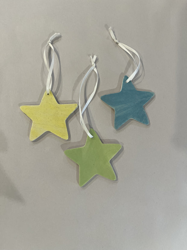 SRP Pottery Star Ornament