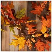 Maple Leaf, Berry & Acorn Garland