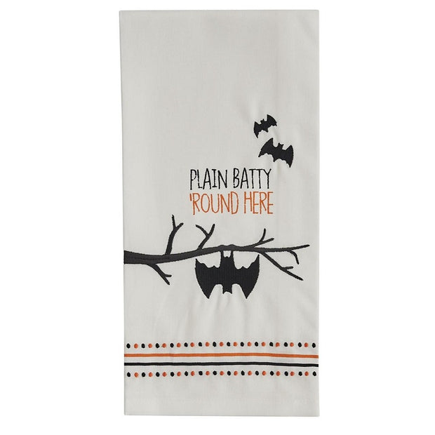 Plain Batty Decorative Dishtowel