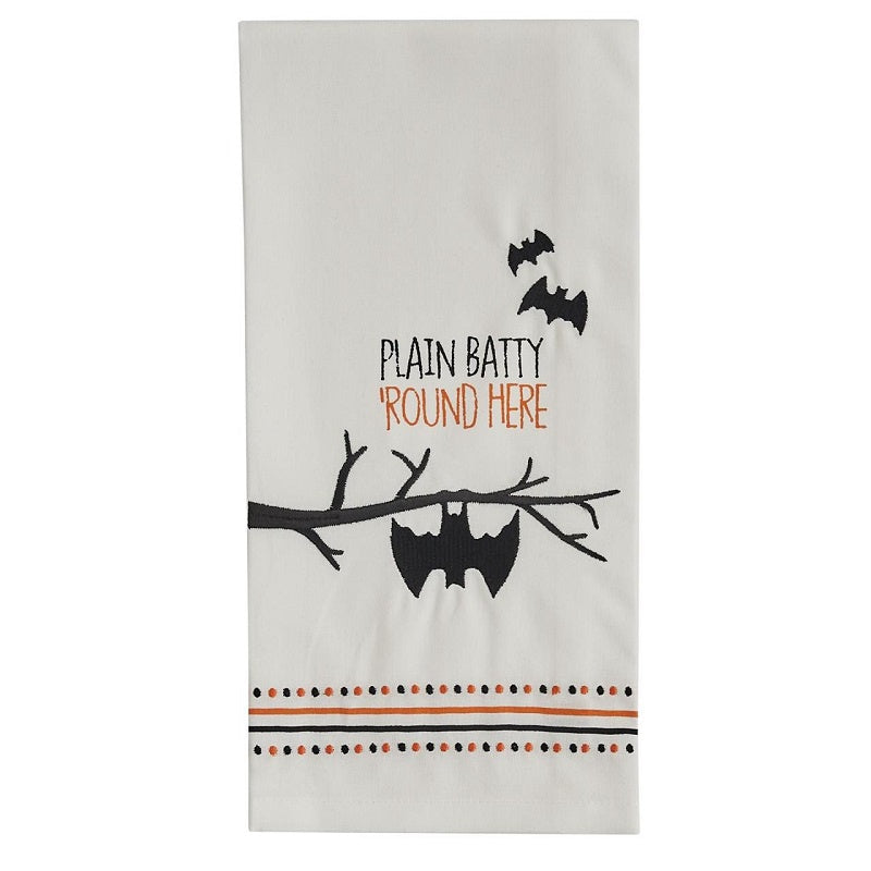 Plain Batty Decorative Dishtowel