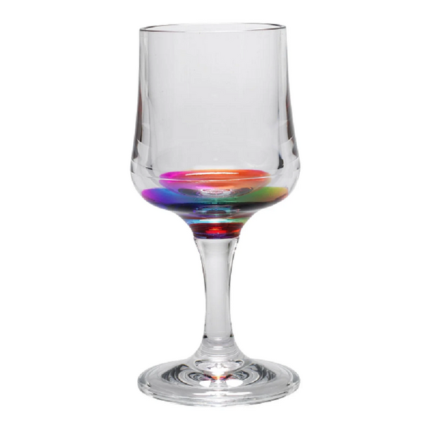 Reflections Rainbow Wine Glass