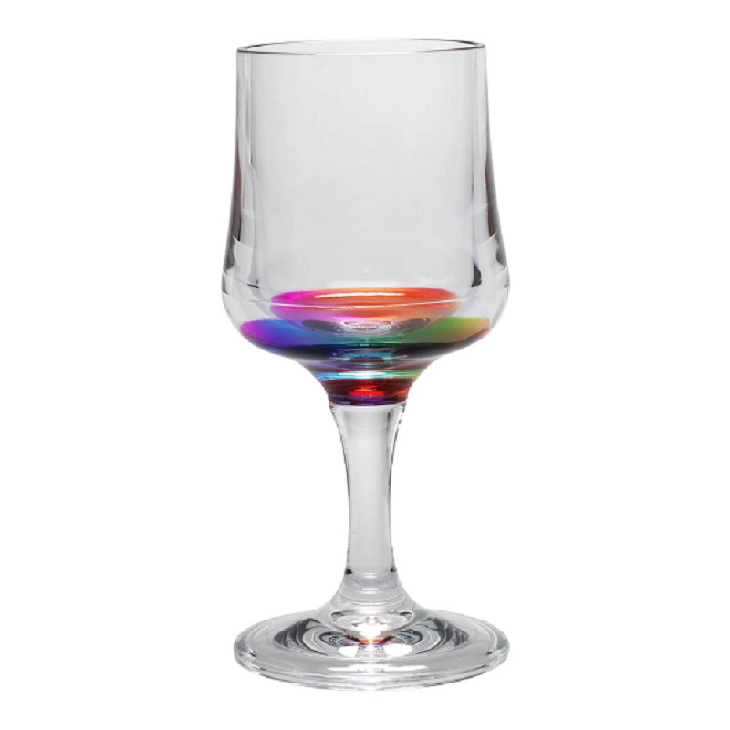 Reflections Rainbow Wine Glass
