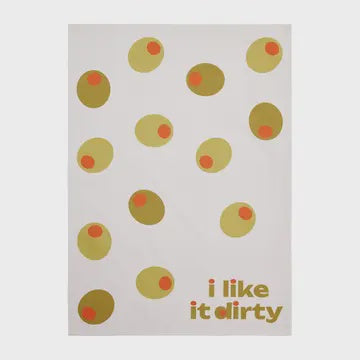 I Like It Dirty Kitchen Towel