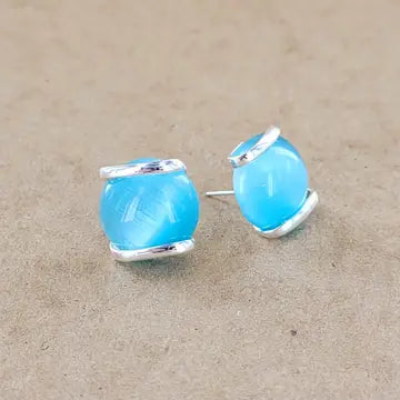 "Cat's Eye" Parallel Post Earring ALP-TG-E2
