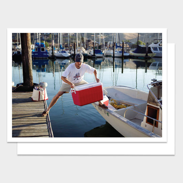Boat Balance Happy Birthday Greeting Card
