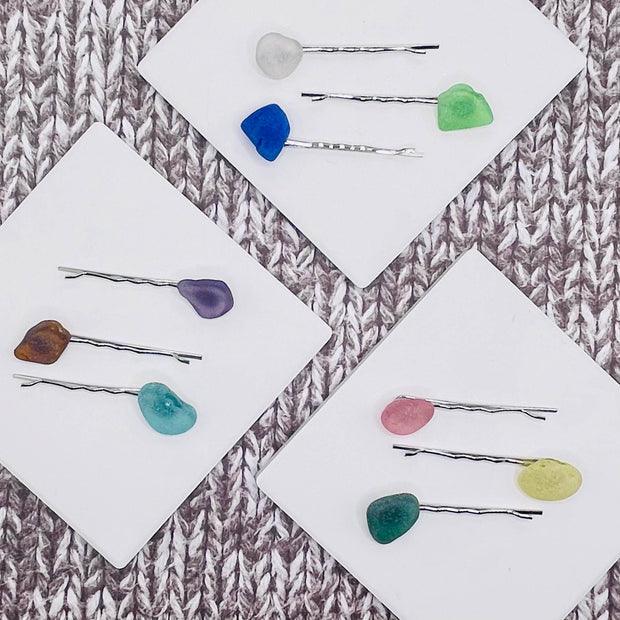 Tide Tucks- Sea Glass Hair Pins(1)