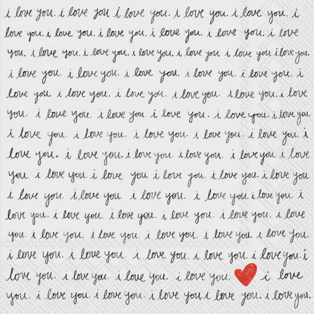 Handwritten Heart Valentines