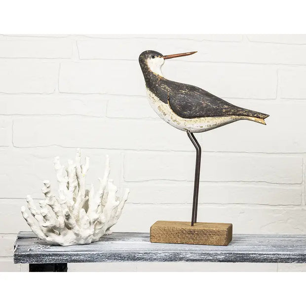 Large Tall Slender Bird on Base