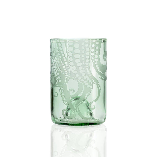 Oscar Octopus 12oz Green Tumbler