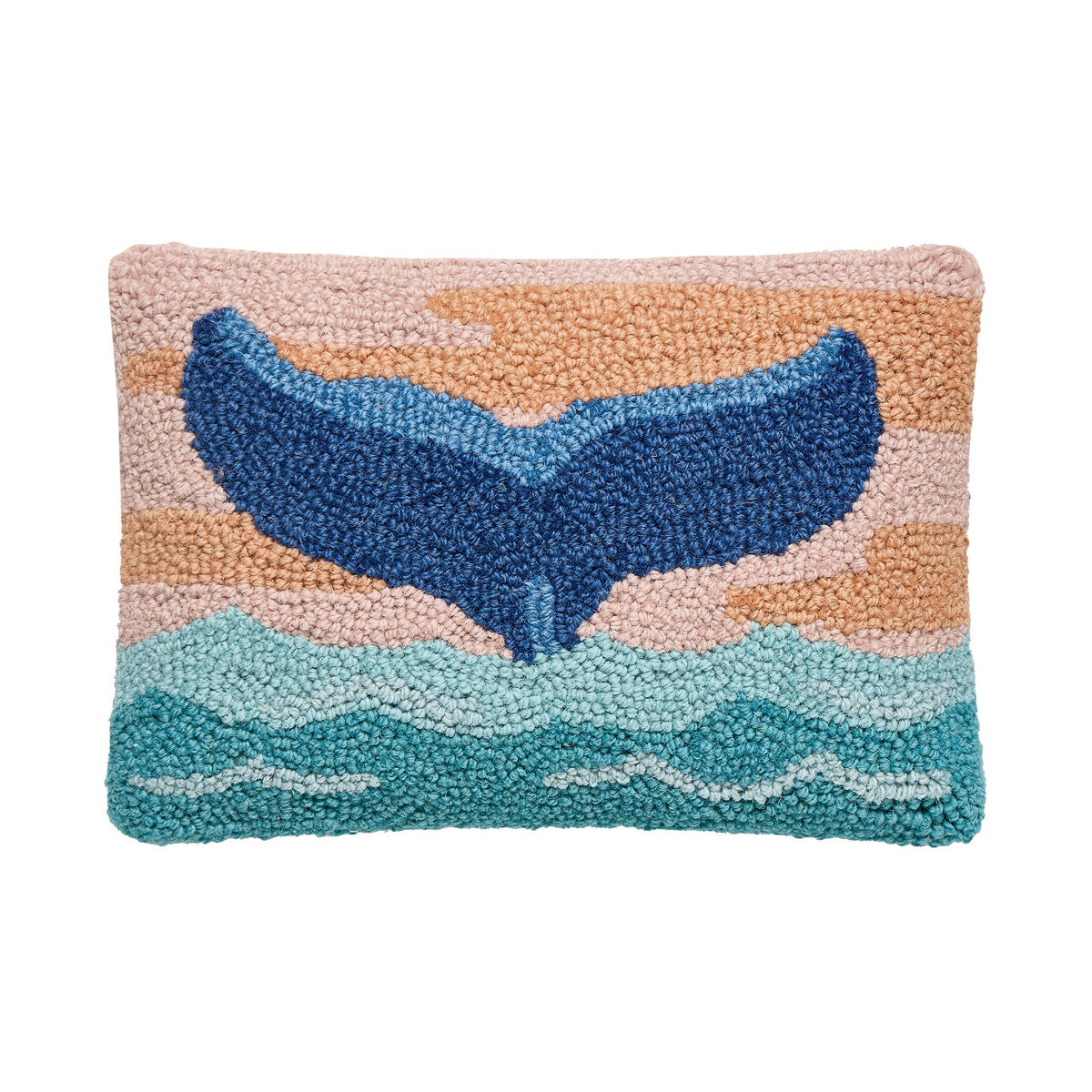 Whale Tail Hook Pillow