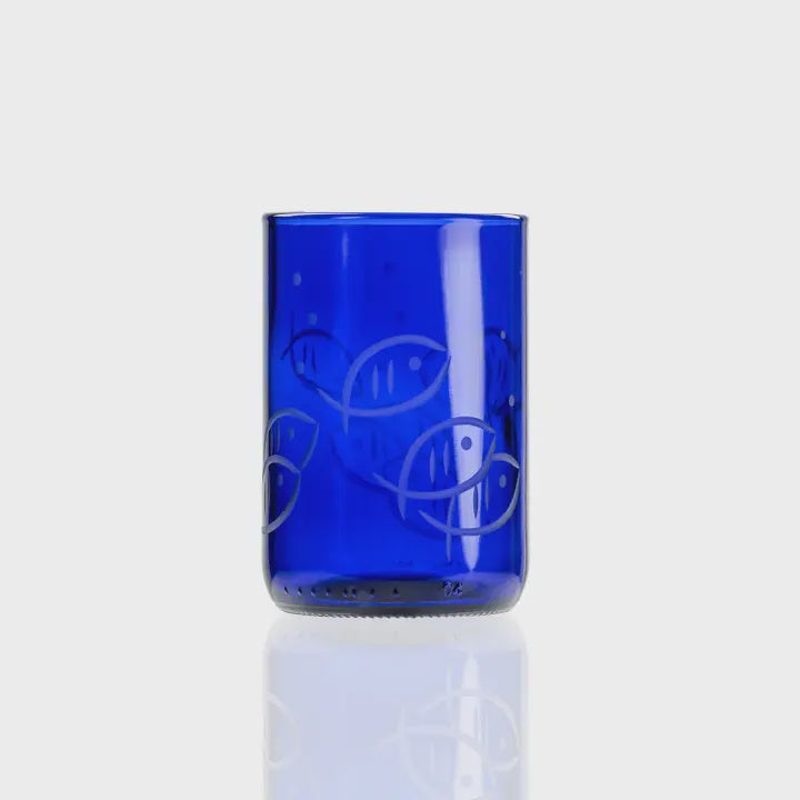 Blue Fish Recycled Tumbler