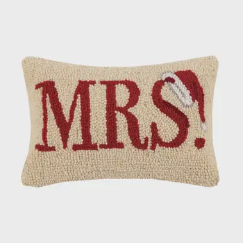 Mrs. Santa Hook Pillow