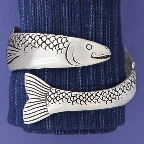Fish Wrap Bangle