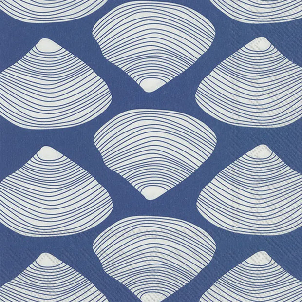 Clamshell cocktail napkin