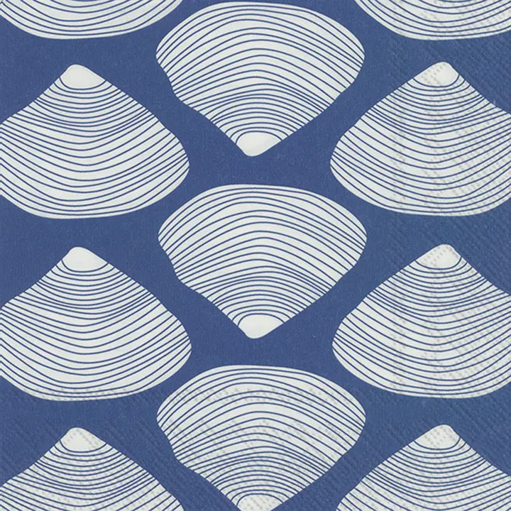 Clamshell cocktail napkin