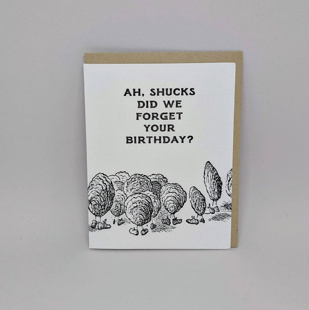 Ah, Shucks - Birthday