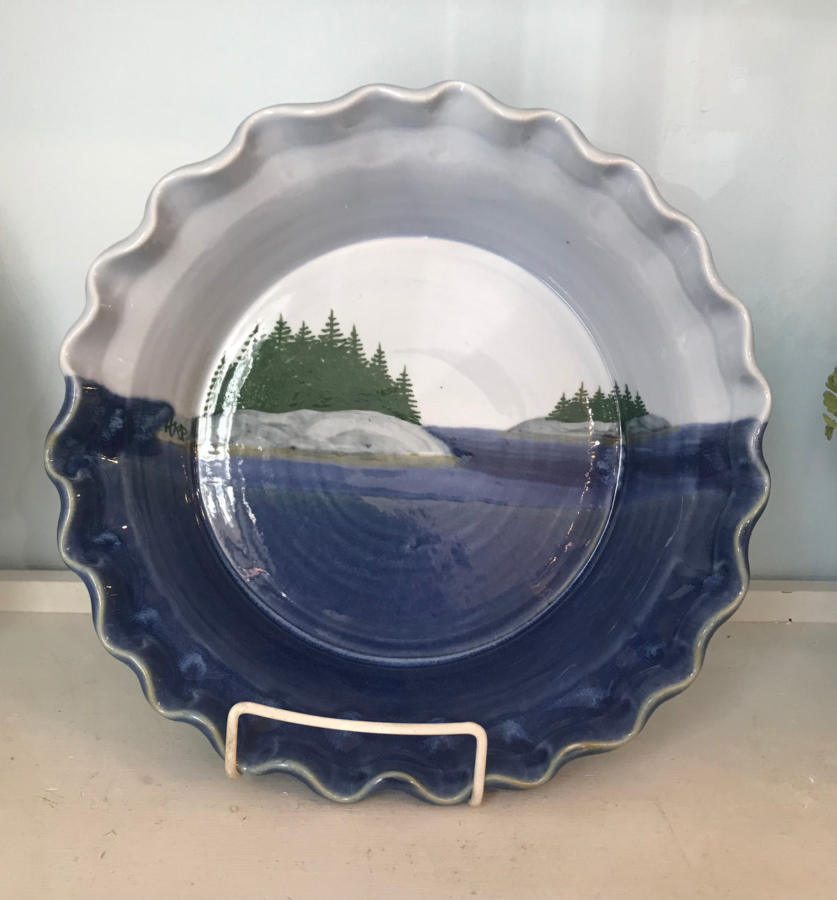 Fluted Pie Plate