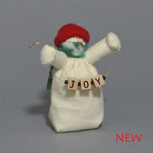 Snowfolk Middle Child w/Wood bead