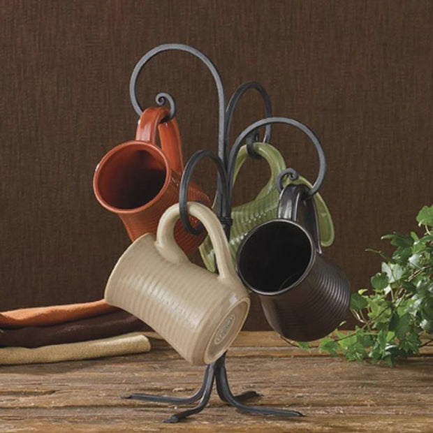 Scroll Mug Rack